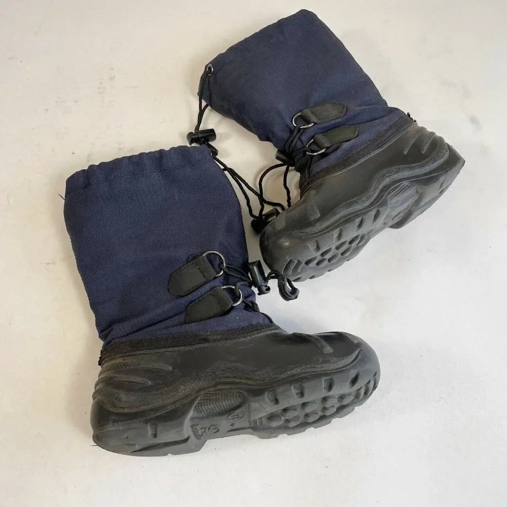 Kamik Youth‎ Kids Waterproof Insulated Winter Snow Boots Blue Size 11 Outdoor